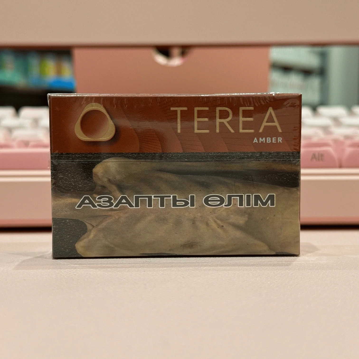 TEREA Amber Табак с древесно-ореховыми нотками (Узбекистан)