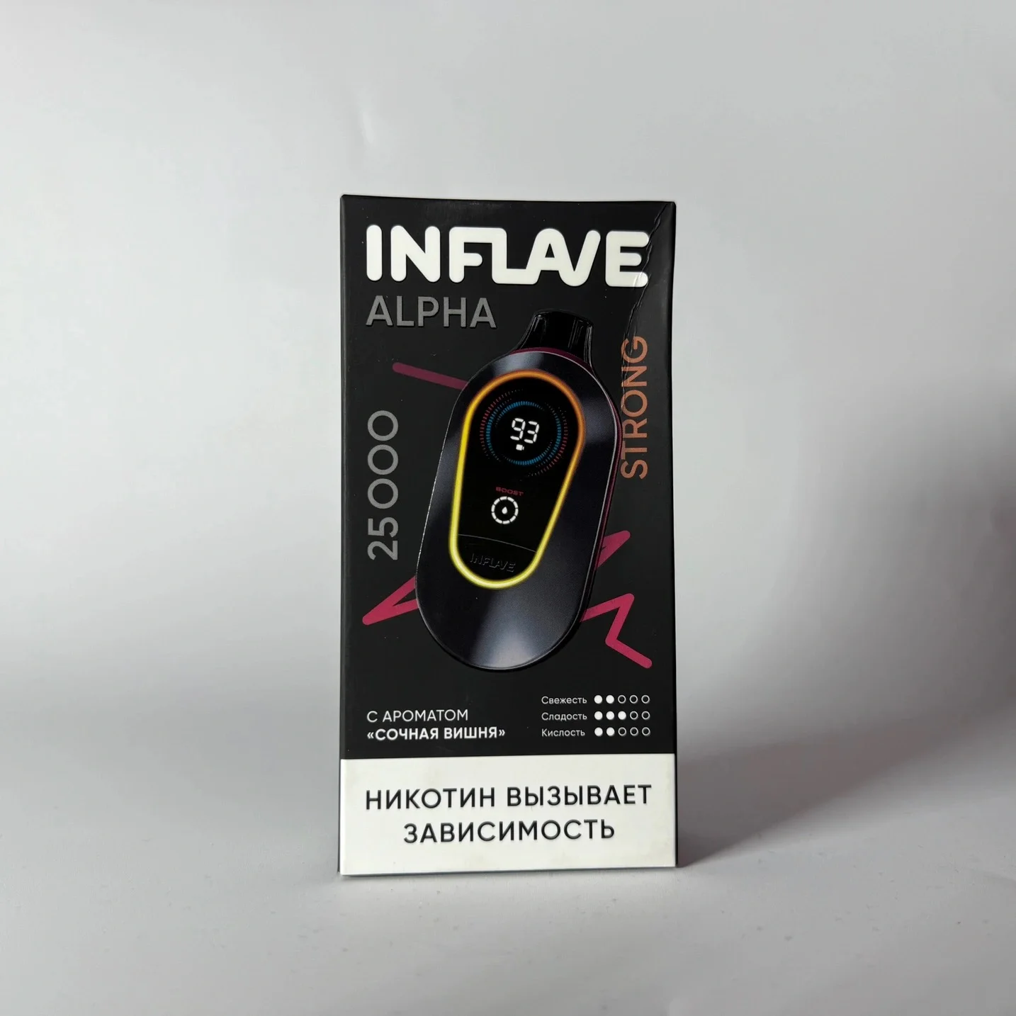 Inflave Alpha Strong 25000 Сочная вишня