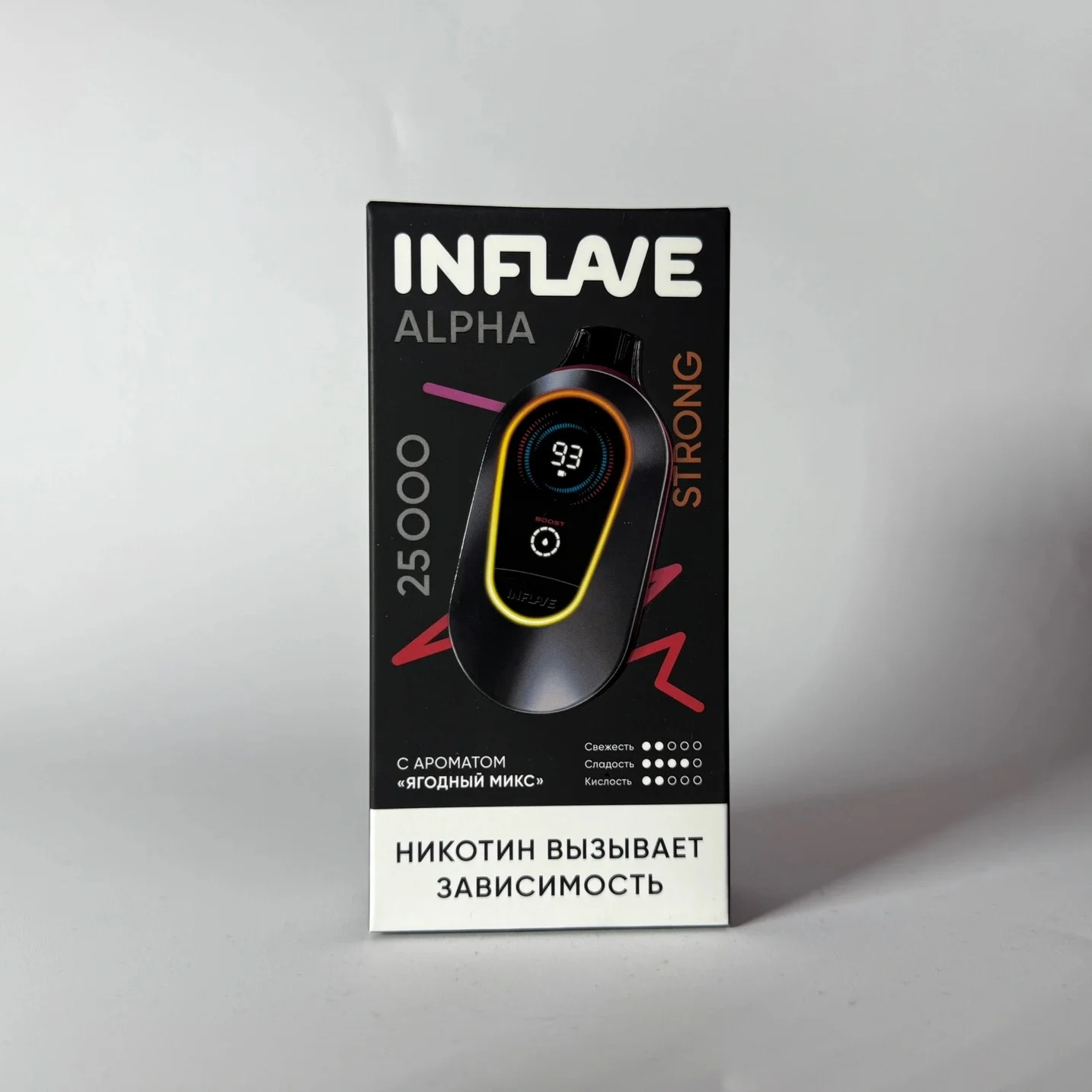 Inflave Alpha Strong 25000 Ягодный микс