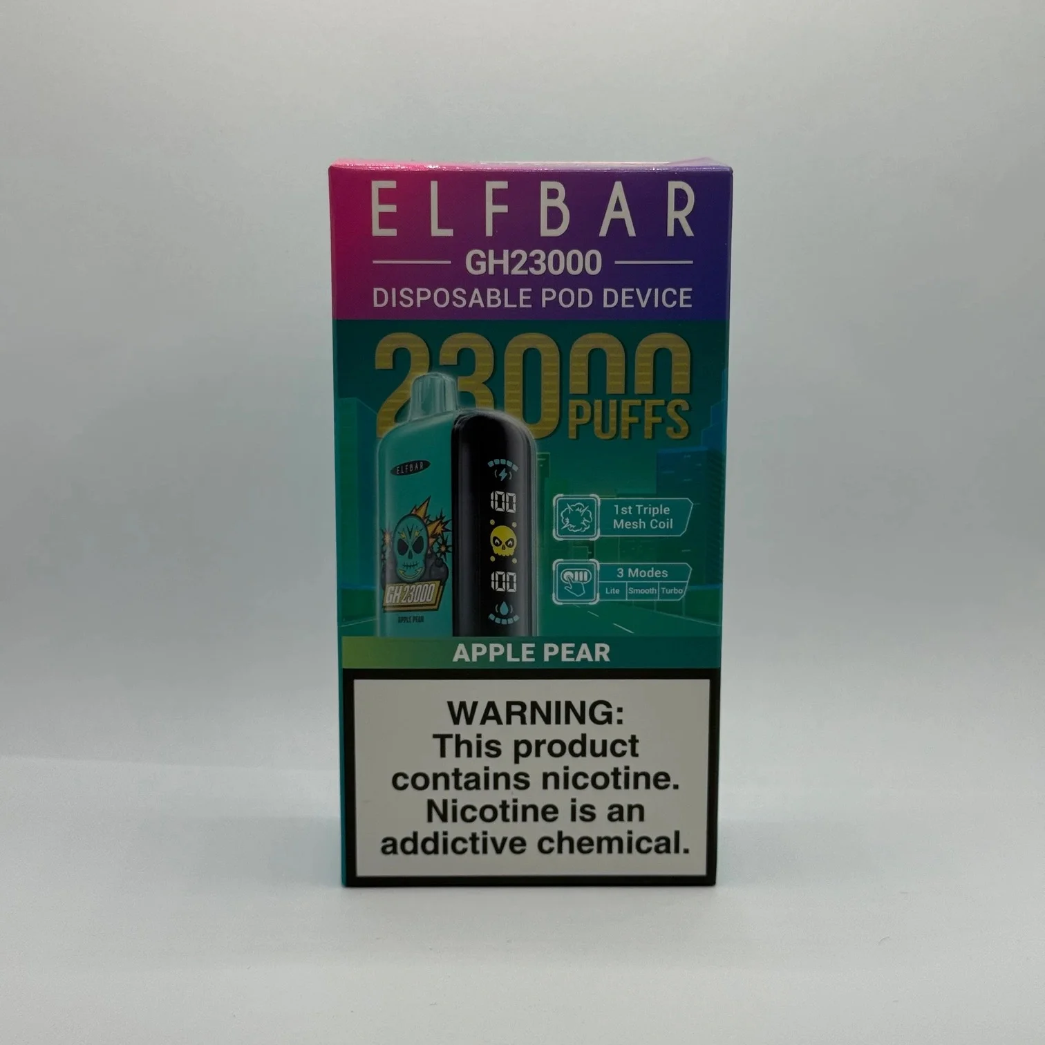 ELF BAR GH 23000 Яблоко груша (Apple pear)