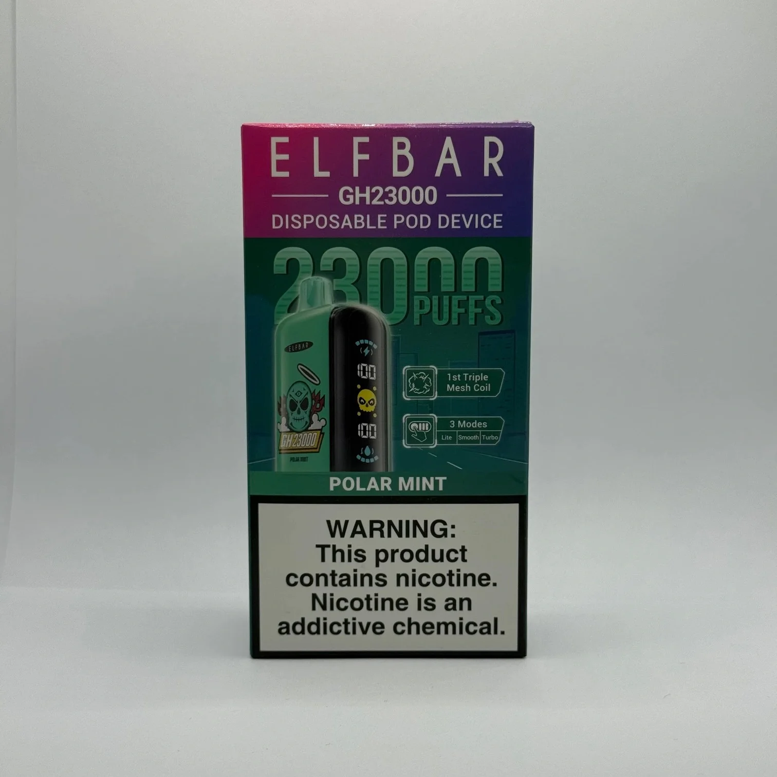ELF BAR GH 23000 Мята и ментол (Polar mint)