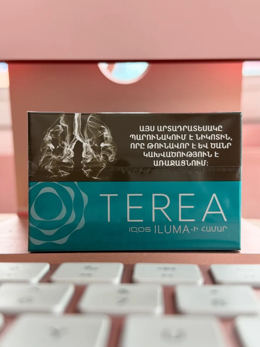 TEREA Turquoise Табак с ментолом (Армения)