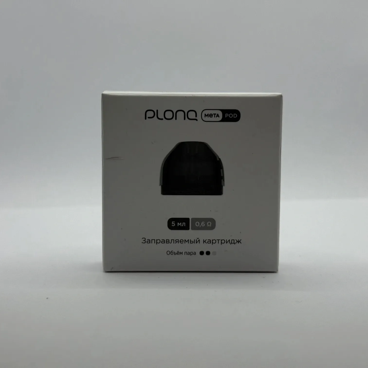 Plonq Meta картридж пустой 0.6om 5мл