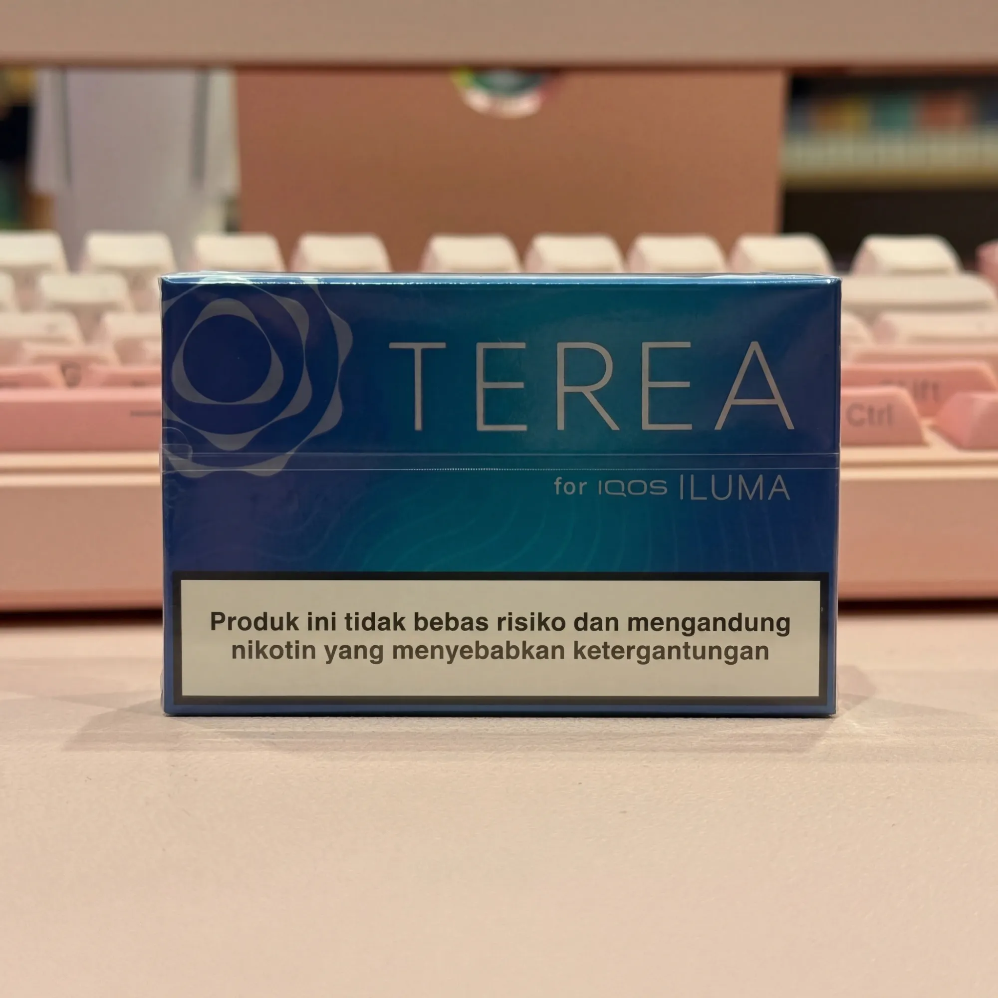 TEREA Blue табак с фруктами, ванилью, карамелью и ментолом (Индонезия)