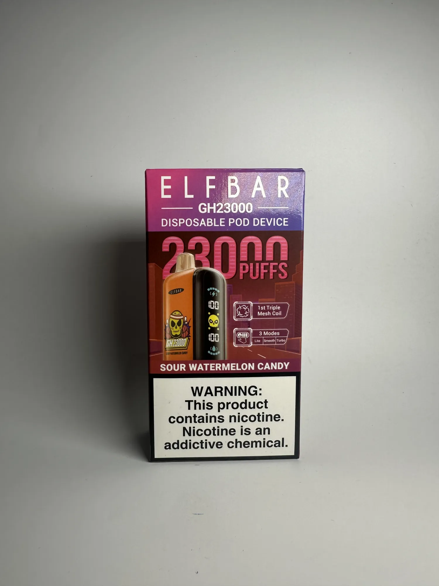 ELF BAR GH 23000 Кислые арбузные конфеты (Sour watermelon candy)
