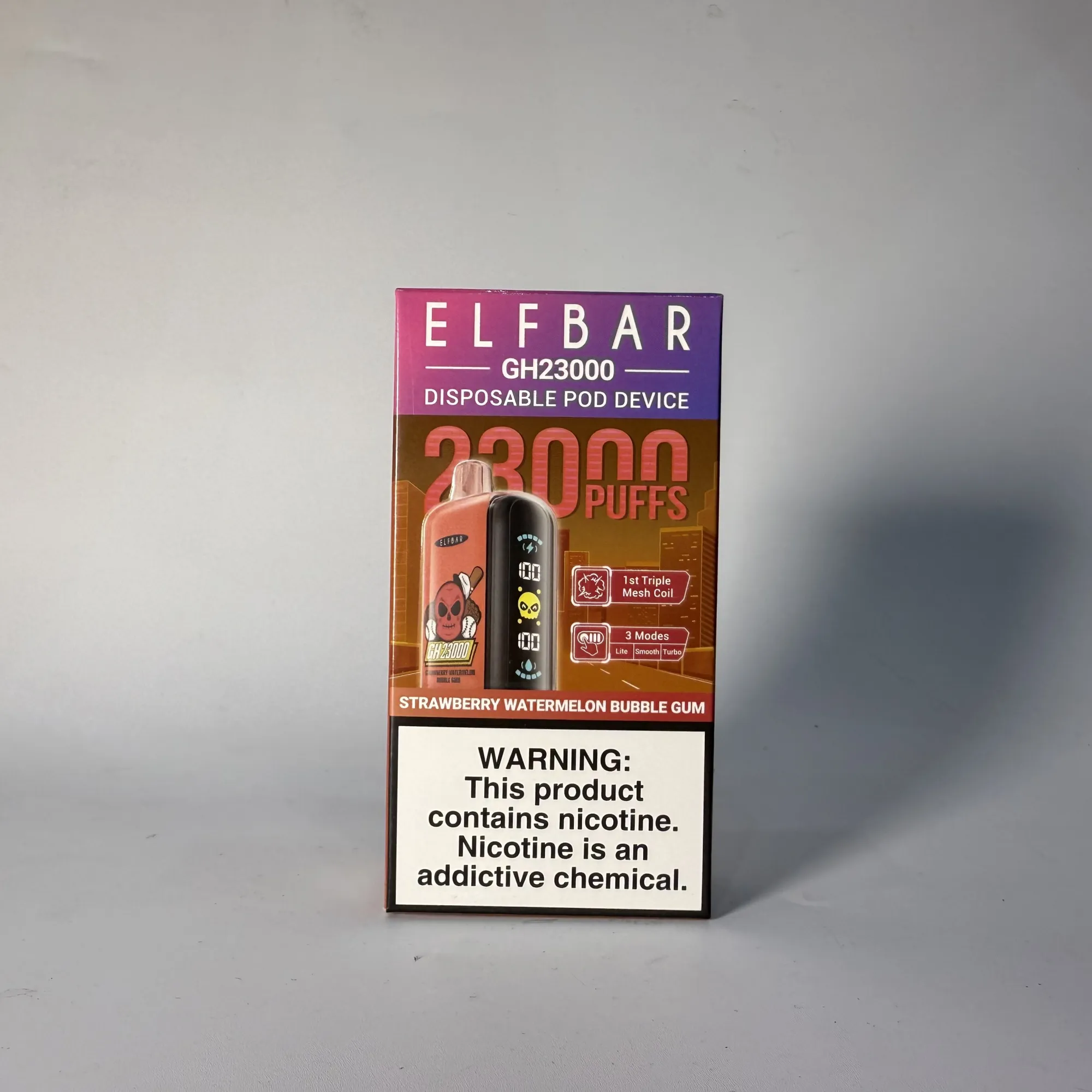 ELF BAR GH 23000 Клубника арбуз жвачка