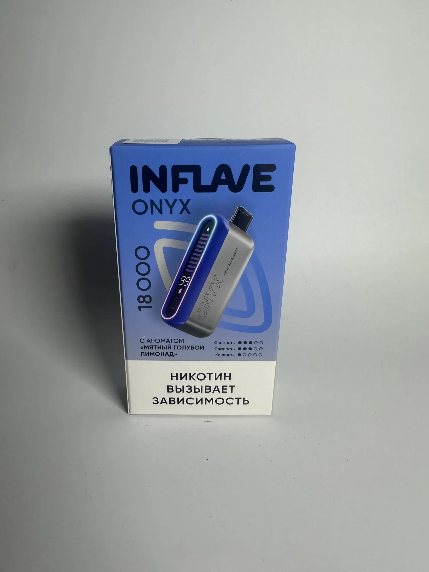 Inflave Onyx 18000 Мятный голубой лимонад