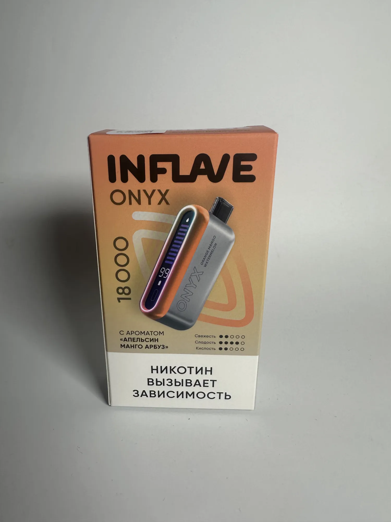 Inflave Onyx 18000 Апельсин манго арбуз