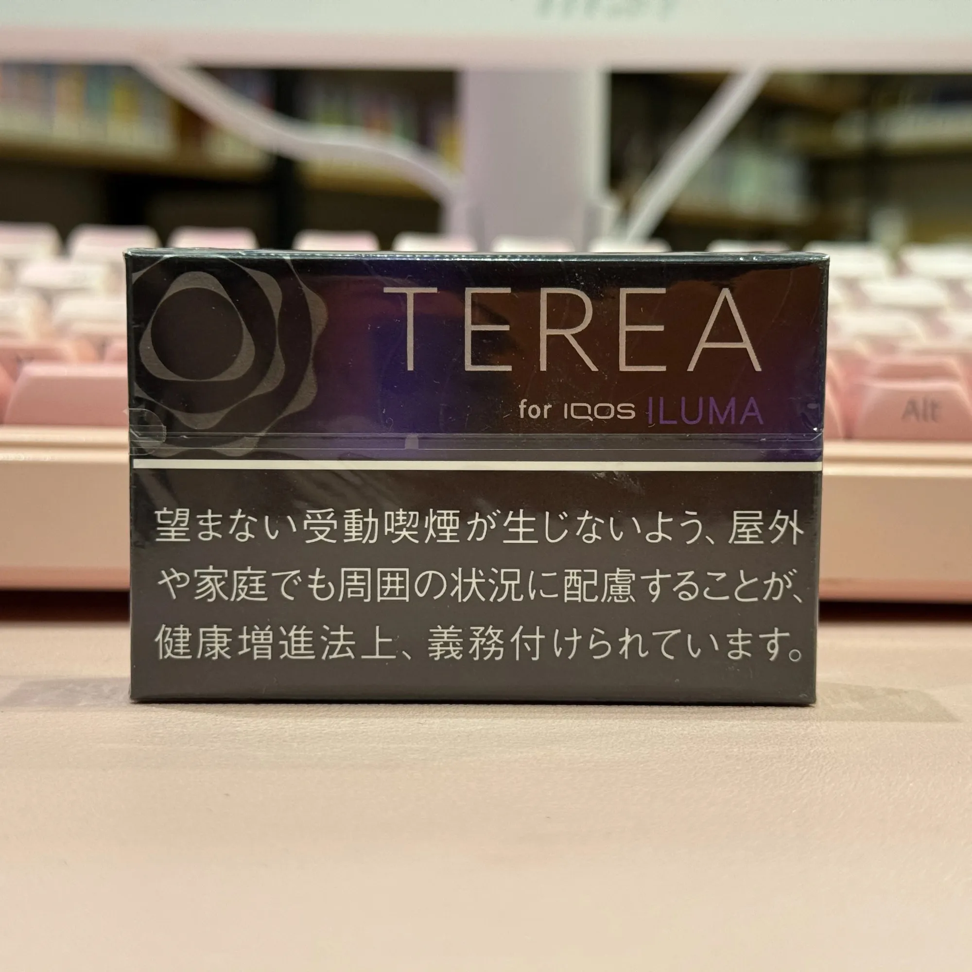 TEREA Black purple menthol Крепкий табак с Ягодами и Ментолом (Япония)