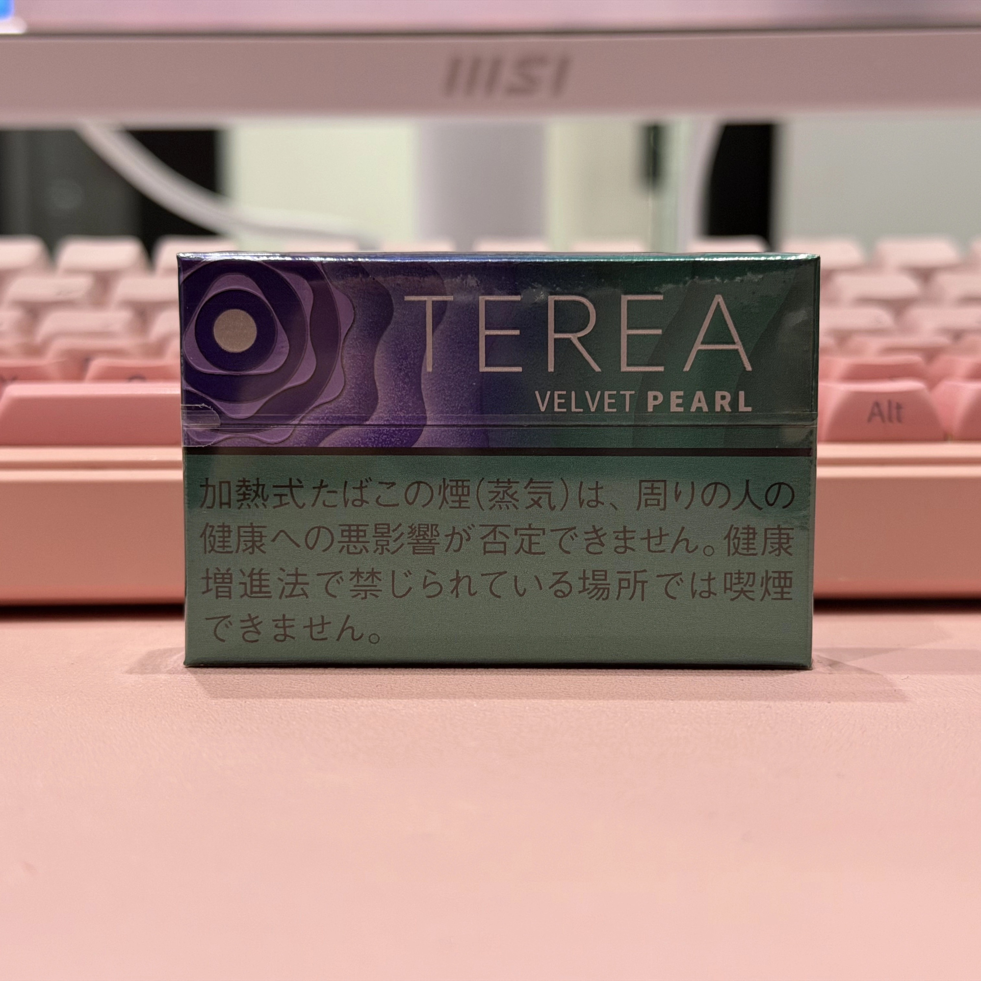 TEREA Velvet pearl Табак с лесными ягодами и ментолом (Япония)